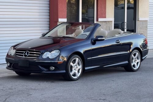 2006 Mercedesbenz CLK500 cabriolet