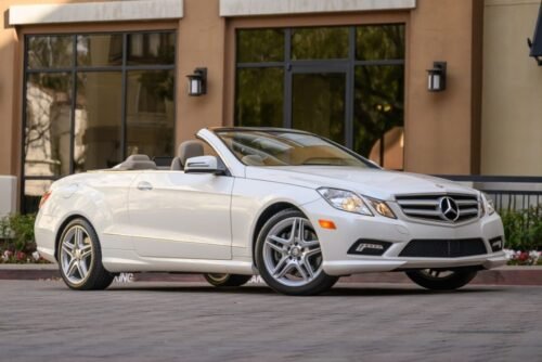 2011 Mercedesbenz E550 Cabriolet